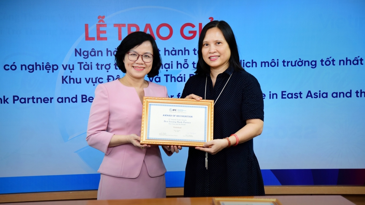 VietinBank wins two major IFC prizes on trade finance